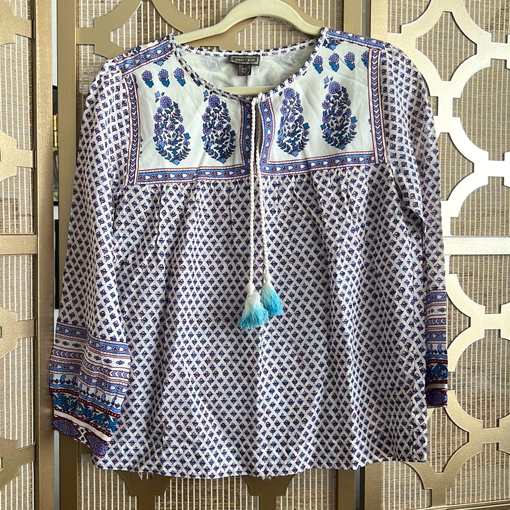 J.Crew print top